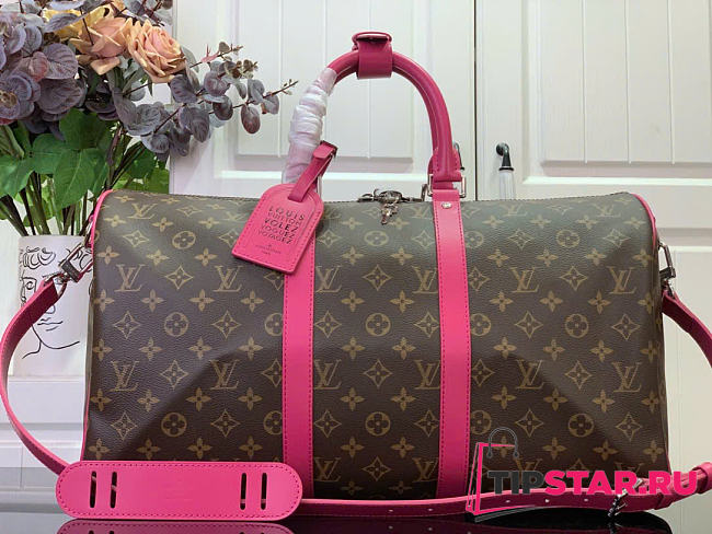 Louis Vuitton Keepall Bandoulière 45 Pondichery Pink M13807 - 1