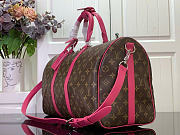 Louis Vuitton Keepall Bandoulière 45 Pondichery Pink M13807 - 4