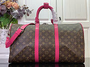 Louis Vuitton Keepall Bandoulière 45 Pondichery Pink M13807 - 2