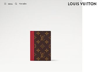 Louis Vuitton Passport Wallet M12824 Sari Red