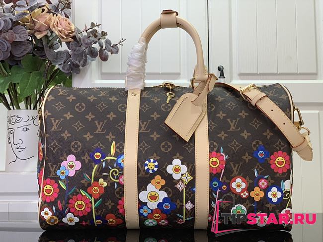 Louis Vuitton x Murakami Keepall 45 Monogram - 1