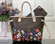 Louis Vuitton x Murakami Neverfull Monogram - 6