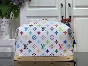 Louis Vuitton x Murakami Pochette Cosmétique Monogram Denim White - 3