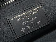 Louis Vuitton x Murakami Pochette Cosmétique Monogram Denim Black - 2