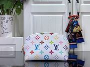 Louis Vuitton x Murakami Pochette Cosmetic PM Multicolor White - 1