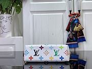 Louis Vuitton x Murakami Pochette Cosmetic PM Multicolor White - 5