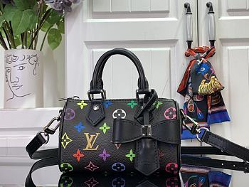 Louis Vuitton x Murakami Nano Speedy Monogram Black