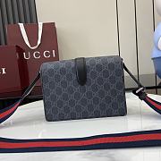 Gucci Super mini GG bag Black GG Supreme canvas - 6