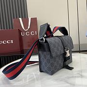 Gucci Super mini GG bag Black GG Supreme canvas - 5