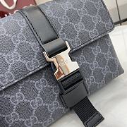 Gucci Super mini GG bag Black GG Supreme canvas - 2