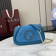 Gucci Mini Blondie Original GG Blue - 1