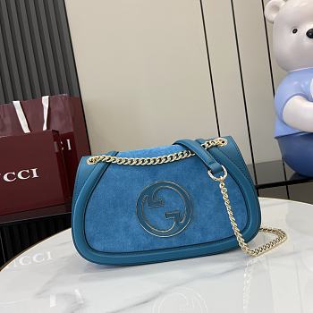 Gucci Small Blondie Original GG Blue