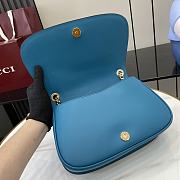 Gucci Small Blondie Original GG Blue - 4