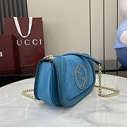 Gucci Small Blondie Original GG Blue - 3