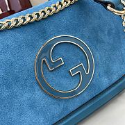 Gucci Small Blondie Original GG Blue - 2