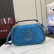 Gucci Medium Blondie Original GG Blue - 1