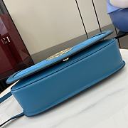 Gucci Medium Blondie Original GG Blue - 4