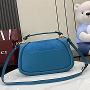 Gucci Medium Blondie Original GG Blue - 2