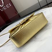 Gucci GG Marmont mini shoulder bag gold - 6