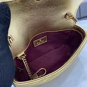 Gucci GG Marmont mini shoulder bag gold - 2