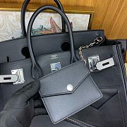 Hermes Birkin 40 HAC In Black Color - 5