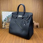 Hermes Birkin 40 HAC In Black Color - 3