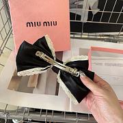 Miumiu Hairclip in Black 01 - 6