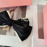 Miumiu Hairclip in Black 01 - 2