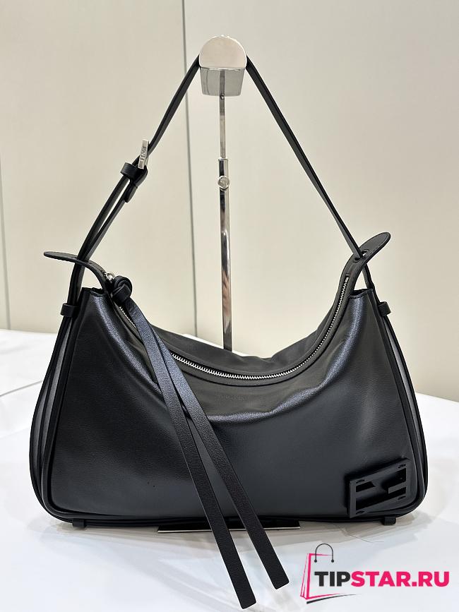 Fendi Simply Fendi Medium Black leather mini-bag - 1