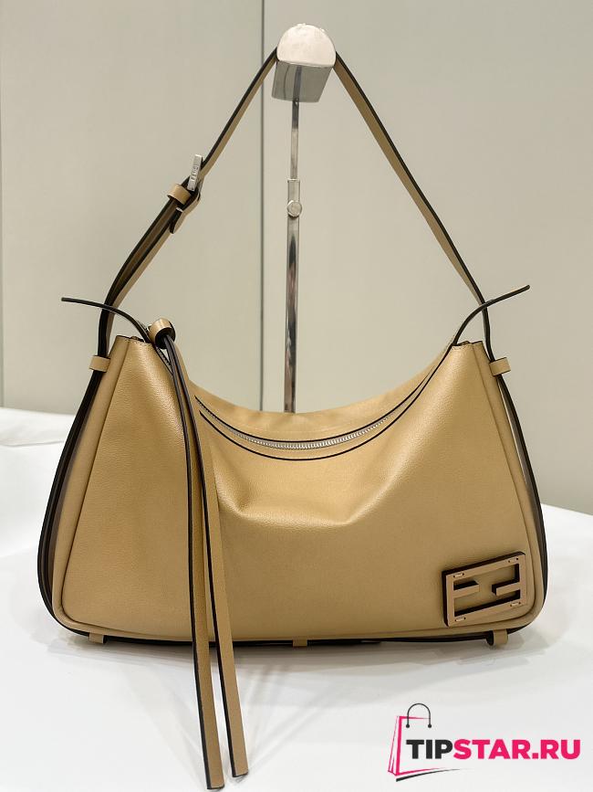 Fendi Simply Fendi Medium Beige leather mini-bag - 1