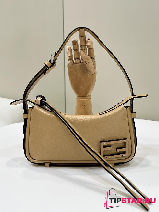 Fendi Simply Fendi Mini Beige leather mini-bag - 1