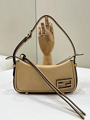 Fendi Simply Fendi Mini Beige leather mini-bag - 1