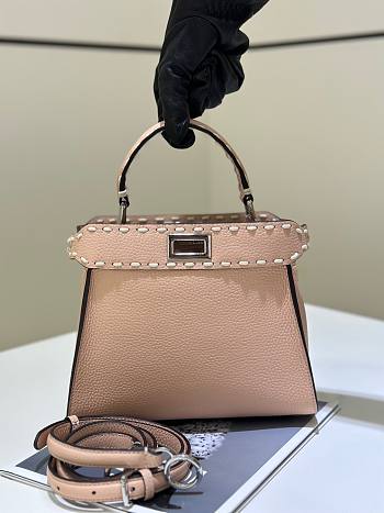 Fendi Peekaboo's iconic handbag light pink