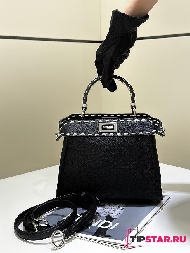 Fendi Peekaboo's iconic handbag black - 1