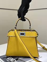 Fendi Peekaboo's iconic handbag yellow - 1