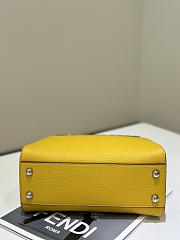 Fendi Peekaboo's iconic handbag yellow - 5