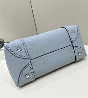 Fendi By The Way Medium Shoulder Bag Blue - 3