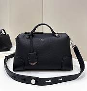 Fendi By The Way Medium Shoulder Bag Black - 1