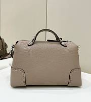 Fendi By The Way Medium Shoulder Bag Beige - 6