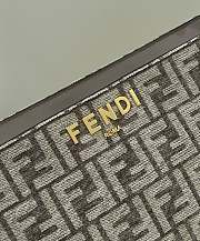 Fendi O'Lock clutch bag dove brown - 5