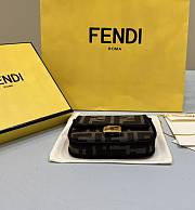 Fendi Nano Baguette Super mini bag card Sheepskin - 6