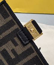 Fendi Nano Baguette Super mini bag card Sheepskin - 5