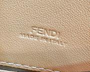 Fendi Nano Baguette Super mini bag card Sheepskin beige - 6