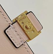 Fendi Nano Baguette Super mini bag card Sheepskin beige - 2