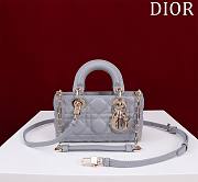 Dior Lady d-joy-micro Leather with Velvet light purble - 1