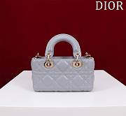 Dior Lady d-joy-micro Leather with Velvet light purble - 6