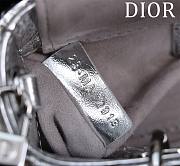 Dior Lady d-joy-micro Leather with Velvet shiny silver - 3