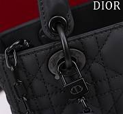 Dior Lady d-joy-micro Leather with Velvet black - 2