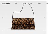 Jacquemus The long Bambino Print Leopard Brown - 1