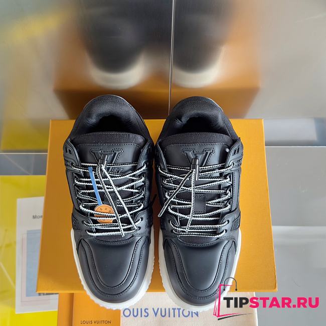 Louis Vuitton LV Trainer Maxi Monogram Virgil Abloh Black - 1